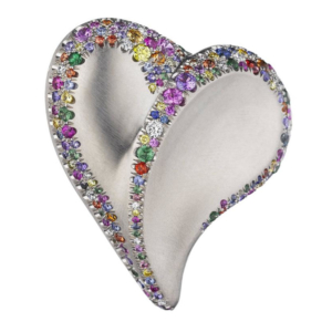 Confetti Heart Ring