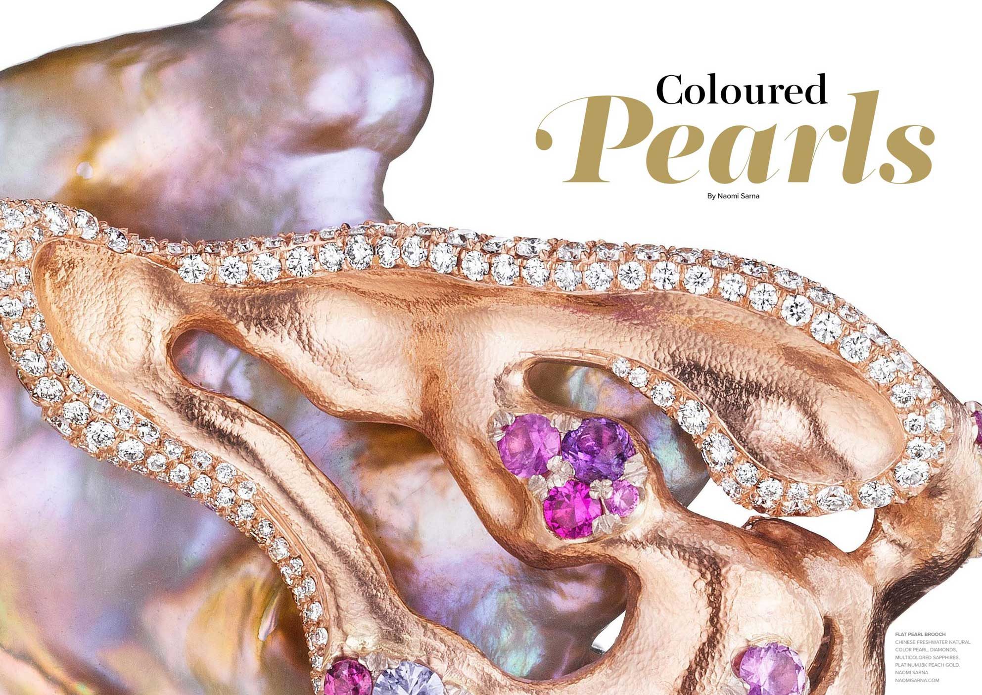 Unique Magazine Pearls Naomi Sarna